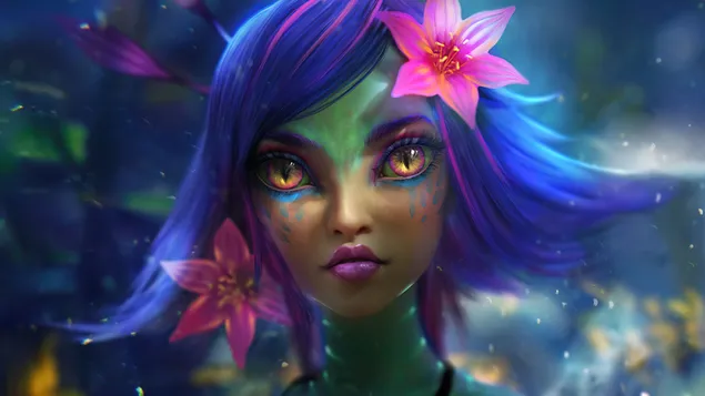 好奇的变色龙 'Neeko' - 英雄联盟 [LOL] 4K 壁纸