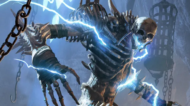 Rrotullat e Plakut: Legjendat - Kolos i kockave 2K sfond