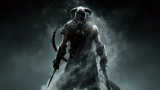 The Elder Scrolls V Skyrim (Permainan Video Dalam Talian) 4K kertas dinding