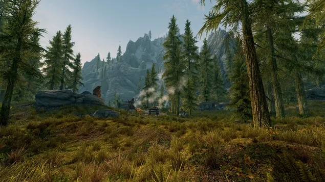 The Elder Scrolls V: Skyrim 4K sfond