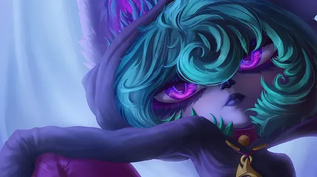 Emo Yordle 'Vex' - 英雄联盟 (LOL) 4K 壁纸