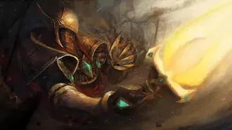 L'imperatore delle sabbie 'Azir' - League of Legends (LOL) 4K sfondo