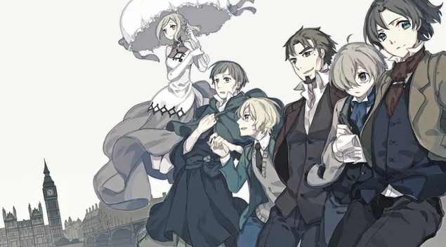 امپراتوری اجساد - انیمه کاغذدیواری  4K