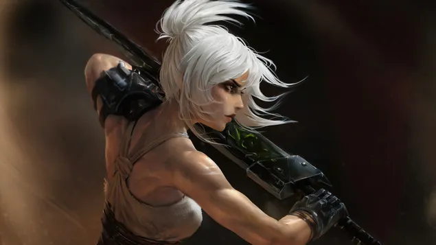 Páipéar balla The Exile 'Riven' - League of Legends [LOL]4K