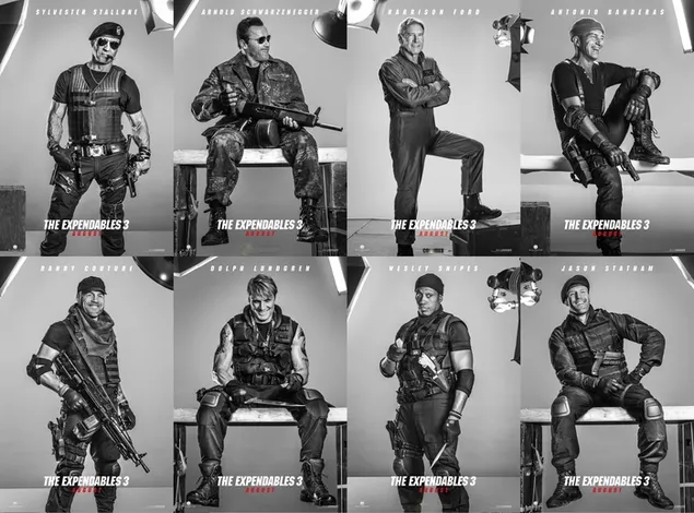 The expendables 3 - Classic old school style