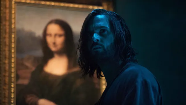 达芬奇的恶魔中达芬奇的脸 4K 壁纸