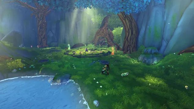 The Field of Shiness The Lightning Kingdom 4K bakgrunn