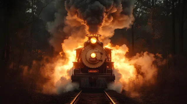 the fiery journey: a locomotive's power and glory nedlasting