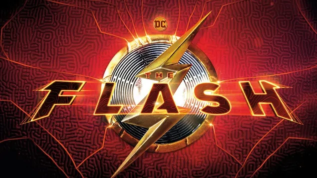 לוגו הסרט פלאש 2023 4K טפט
