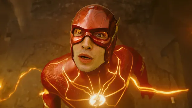 ความเร็วเหนือเสียงของแฟลช 4K วอลเปเปอร์