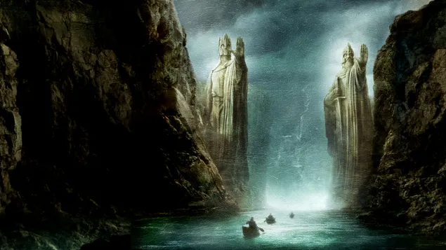 die tore von argonath - der herr der ringe & die gefahrten herunterladen