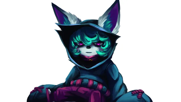 글루미스트 '벡스' - 리그 오브 레전드 8K 배경화면