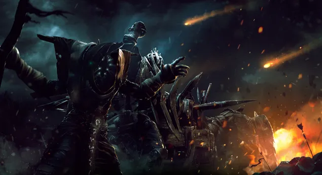 Boska gra wideo 4K tapeta