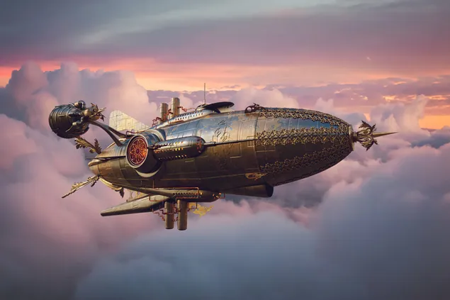 金色的空气芯片 2K 壁纸