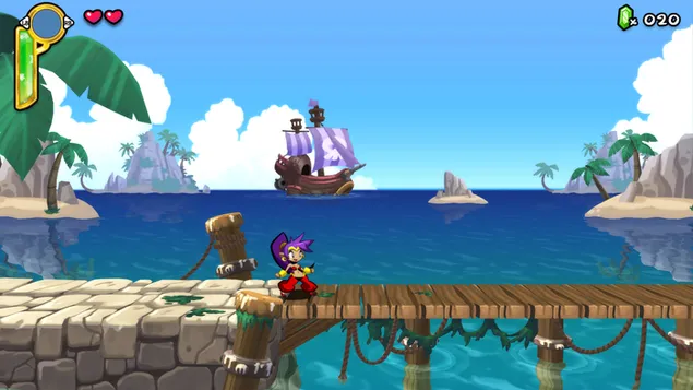 The Half-Genie Pirate Hero 4K wallpaper