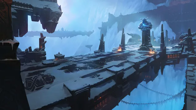 The Howling Abyss (Legends of Runeterra) - League of Legends (LOL) 4K wallpaper