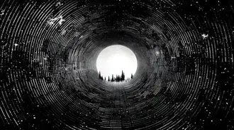 A Espiral Infinita: Uma Jornada Além das Dimensões 8K papel de parede
