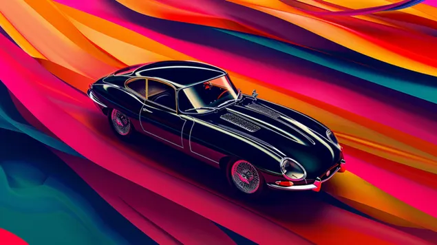 יגואר E-Type, צוואה ליוקרה וביצועים בריטים 8K טפט