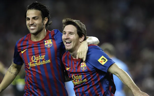 Niềm vui khi bàn thắng của Messi
