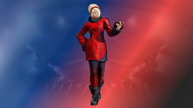 ملك المقاتلين الخامس عشر: آش كريمسون 4K خلفية