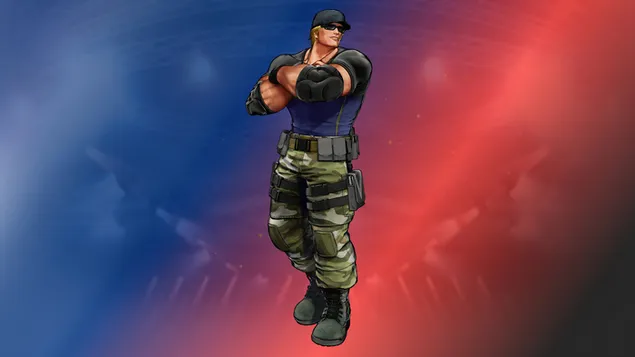 拳皇十五 - 克拉克·斯蒂爾 4K 壁紙