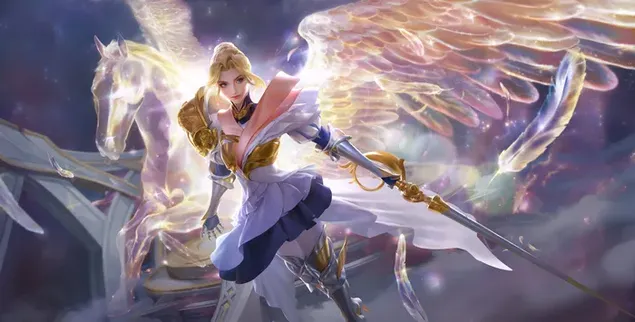 王者榮耀：夏洛蒂新皮膚 4K 壁紙