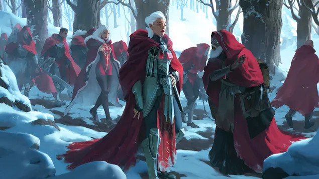 La Dame de Sang (Legends of Runeterra) - League of Legends (LOL) 4K fond d'écran