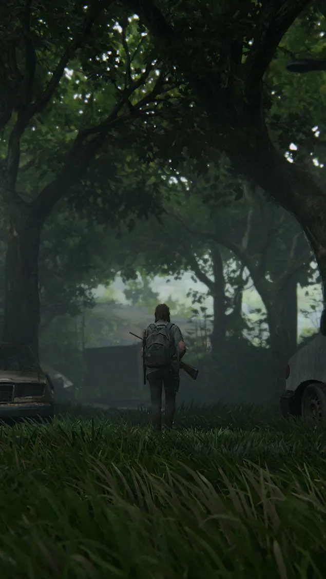 The Last of Us videospil anime pige i skoven