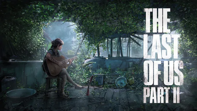 The Last of Us video game anime girl poster
