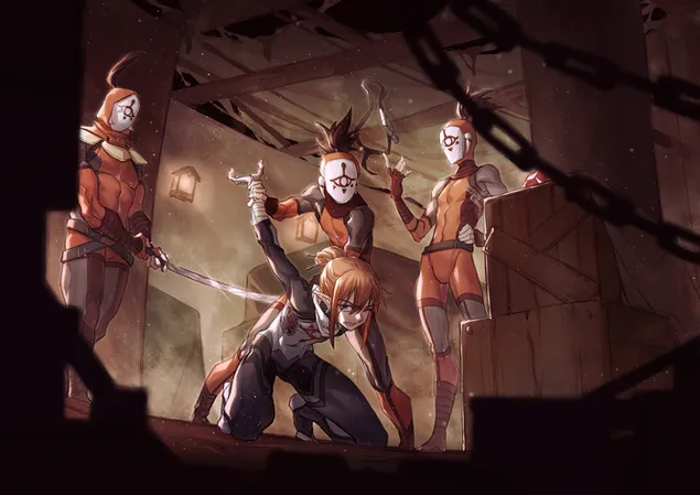 塞爾達傳說曠野之息 - 鏈接 2K 壁紙