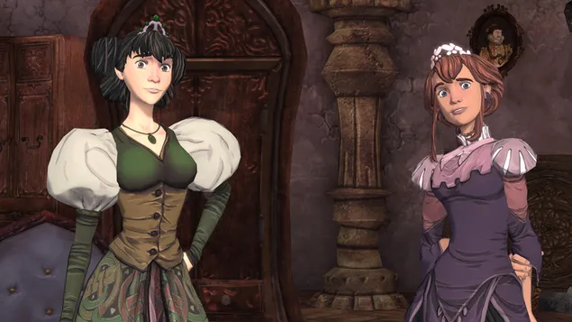 왕의 하녀 퀘스트 4K 배경화면