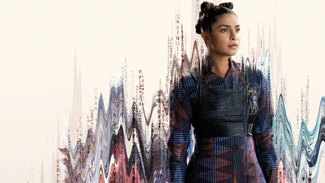 The Matrix Resurrections-affisch 4 2K bakgrund