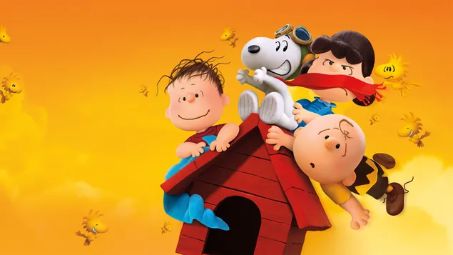 The Peanuts Movie - flying dog house