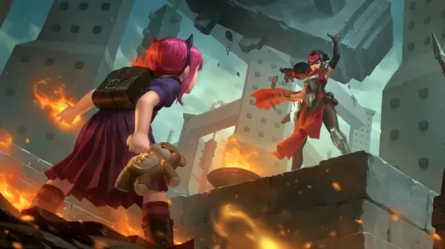 นายอำเภอ Noxus (Worldwalker) - League of Legends (LOL) 4K วอลเปเปอร์