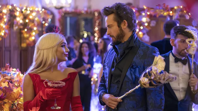 The Princess Switch 3: Romancing the Star - ונסה הדג'נס וויל קמפ 4K טפט