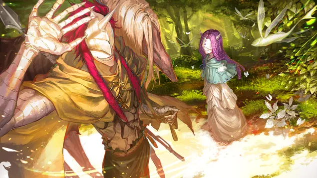 Obiecana Nibylandia - Sonju i Mujika 4K tapeta