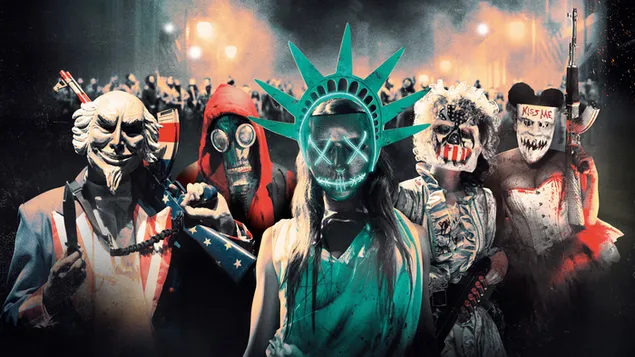 The Purge: ปีเลือกตั้ง 4K วอลเปเปอร์