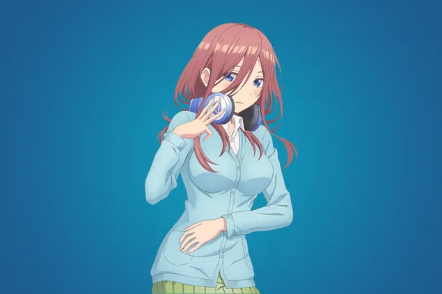 The Quintessential Quintuplets 애니메이션 소녀 2K 배경화면