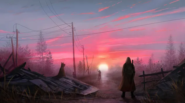 The Return of Old Friend - STALKER 2 - Heart of Chernobyl (videojoc ~ 2021/22) 4K fons de pantalla