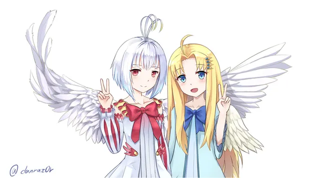 盾之勇者的崛起 - Fitoria & Filo 2K 壁纸