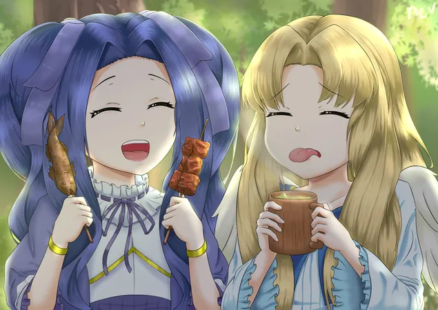 The Rising of the Shield Hero - Melty Q Melromarc & Filo 2K טפט