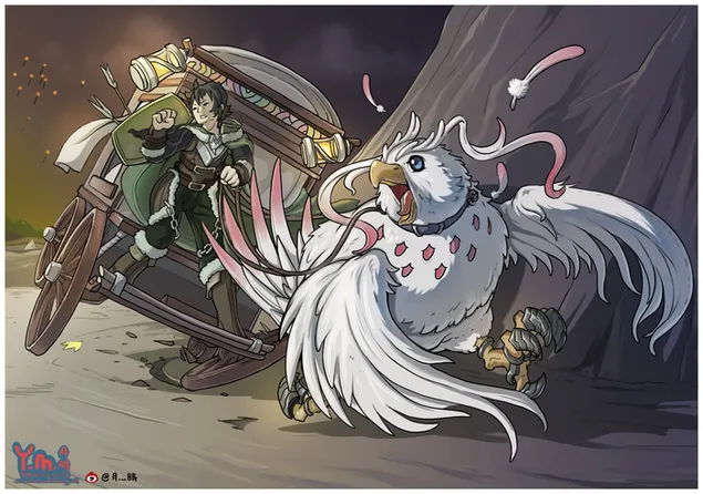 盾之勇者的崛起 - Naofumi Iwatani & Filo 2K 壁紙