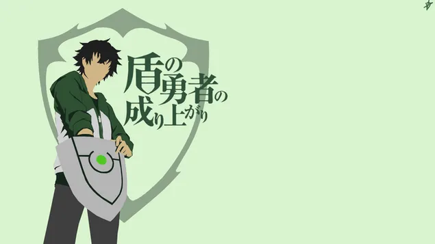 The Rising of the Shield Hero - Naofumi Iwatani Minimalist HD wallpaper