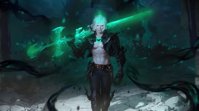 Sunaikintas karalius 'Viego' | (LOL) League of Legends [vaizdo žaidimas] 4K ekrano užsklanda