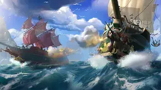 도둑의 바다 4K 배경화면
