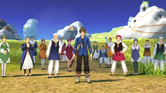 Sehepherd's of Tales of Zestiria 4K bakgrunn