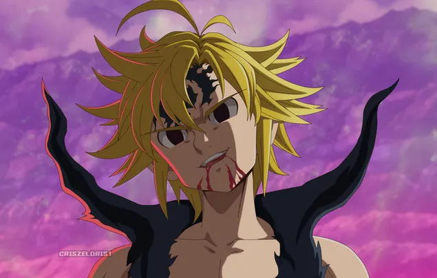 Meliodas Dark Power HD wallpaper download