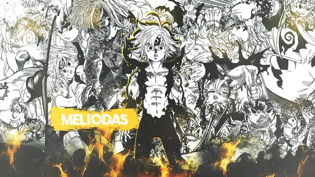 Meliodas Dark Power HD wallpaper download