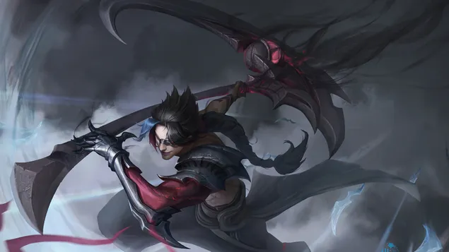 The Shadow Reaper 'Kayn' - League of Legends (LOL) 4K muurpapier