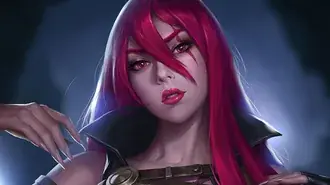 La lama sinistra 'Katarina' - League of Legends (LOL) 4K sfondo